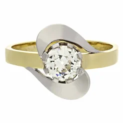 Diamant-Ring Bicolor