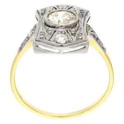 Diamant-Ring Bicolor