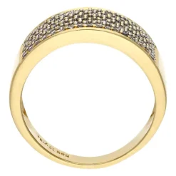 Diamant-Ring Bicolor