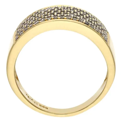 Diamant-Ring Bicolor