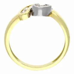 Diamant-Ring Bicolor