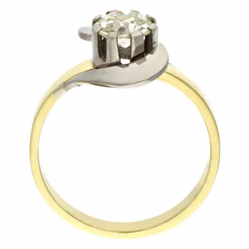 Diamant-Ring Bicolor