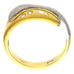 Diamant-Ring Bicolor