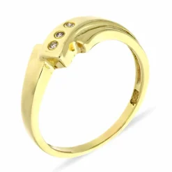 Diamant-Ring Gelbgold
