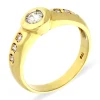 Diamant-Ring Gelbgold