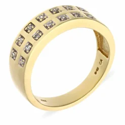 Diamant-Ring Gelbgold