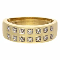 Diamant-Ring Gelbgold