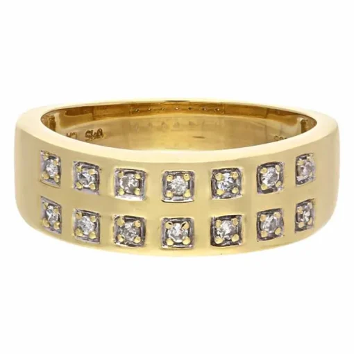Diamant-Ring Gelbgold