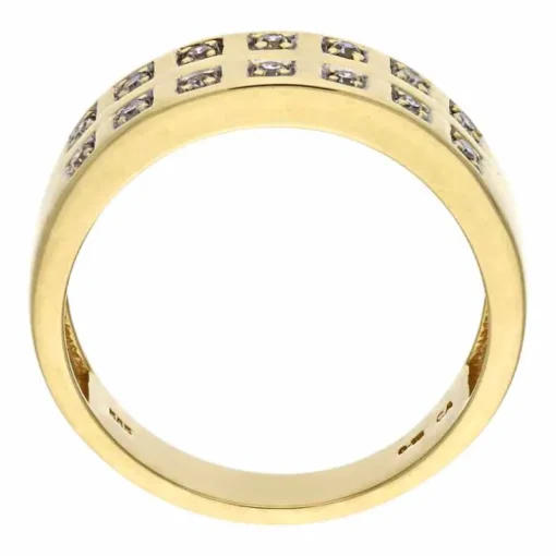 Diamant-Ring Gelbgold