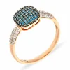 Diamant-Ring Rotgold