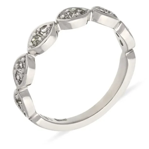 Diamant-Ring Weißgold