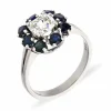Diamant-Ring Weißgold