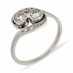 Diamant-Ring Weißgold