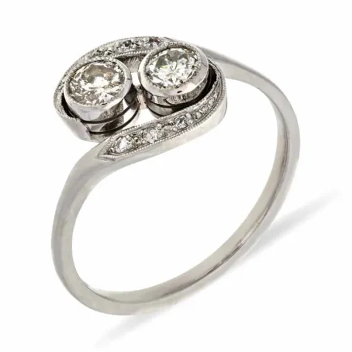 Diamant-Ring Weißgold