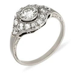 Diamant-Ring Weißgold