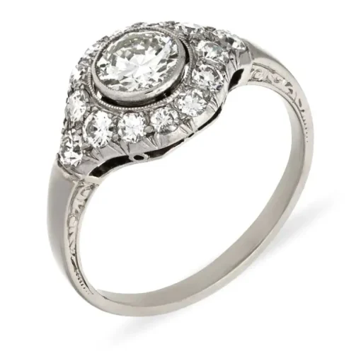 Diamant-Ring Weißgold
