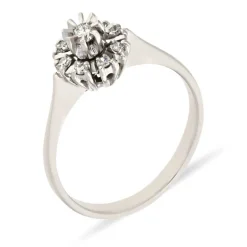 Diamant-Ring Weißgold