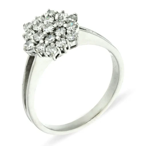 Diamant-Ring Weißgold
