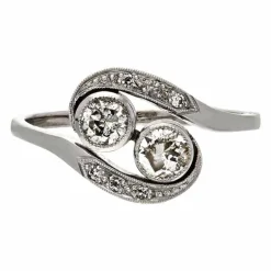 Diamant-Ring Weißgold