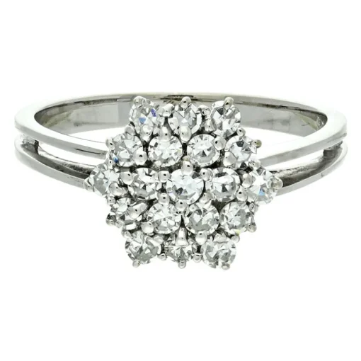 Diamant-Ring Weißgold