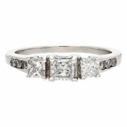 Diamant-Ring Weißgold