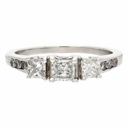 Diamant-Ring Weißgold