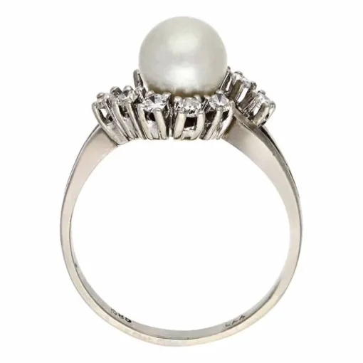 Diamant-Ring Weißgold