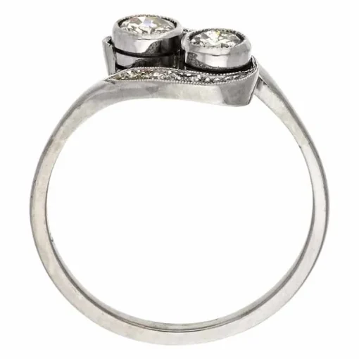 Diamant-Ring Weißgold