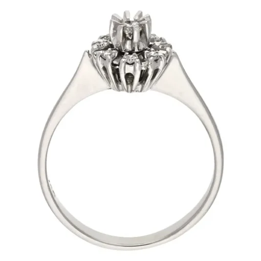Diamant-Ring Weißgold
