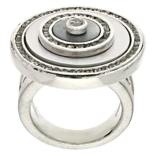 Edelstein-Ring Silber
