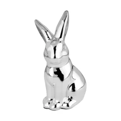 Ein Hase Porzellan/Silber