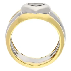 Exklusiver Chopard Ring Happy Diamonds Bicolor