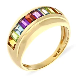Farbstein-Ring Gelbgold