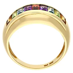 Farbstein-Ring Gelbgold