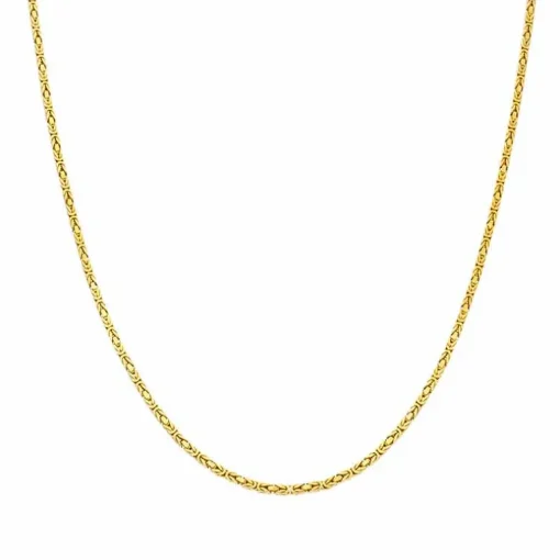 Halskette Gelbgold