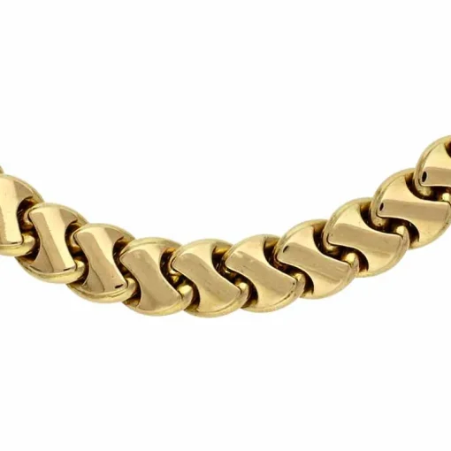 Halskette Gelbgold
