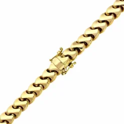 Halskette Gelbgold