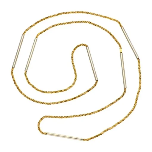 Halskette Gelbgold