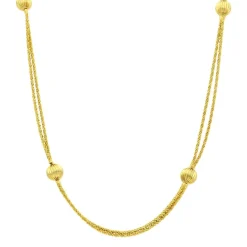 Halsschmuck Gelbgold