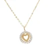 Halsschmuck 'Herz' Gelbgold