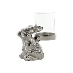 Hase mit Teelichthalter