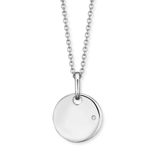 Herzengel Kette mit Anhänger Silber