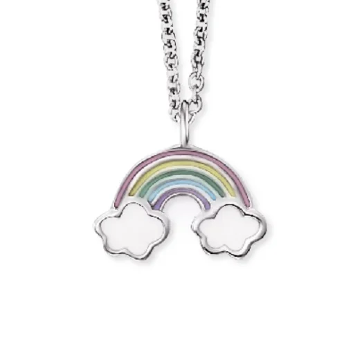 Herzengel Kette mit Anhänger Silber