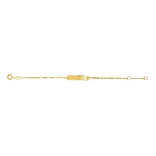 Identitäts-Armband Gelbgold