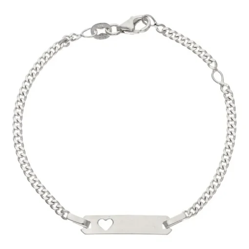 Identitäts-Armband Silber