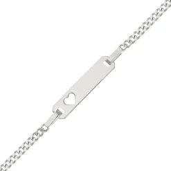 Identitäts-Armband Silber