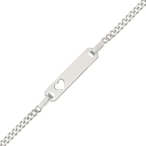 Identitäts-Armband Silber