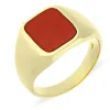 Jaspis-Siegelring Gelbgold
