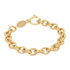 JOOP! Emaille-Armband Edelstahl, vergoldet