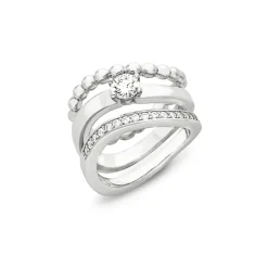 JOOP! Ring 3-teilig Silber